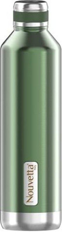 Nouvetta Elite Double Wall Stainless Steel Flask Bottle, 1000 ml, Green 1000 ml Flask  (Pack of 1, Green, Steel)