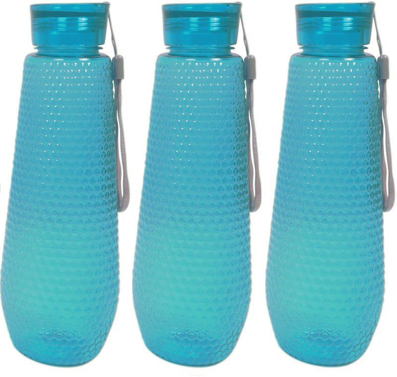 Flipkart SmartBuy Bubble Blue-3 1000 ml Bottle  (Pack of 3, Blue, PET)