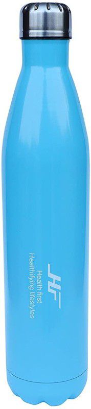 spancare Hot and Cold Upto 24 Hours Stainless Steel Water Bottle 1000 ml Bottle  (Pack of 1, Blue, Steel)