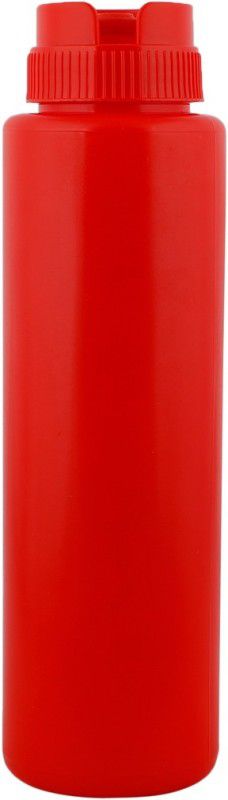 Yellow Bee BPA Free Red Color 16 Oz ( 472 ML) Squeeze Bottle 472 ml Bottle  (Pack of 1, Red, Plastic)