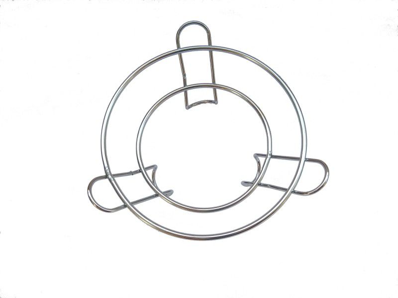 RBS Good Quality Embroidery & cooker Round Hot Pot Stand Matte Trivet  (Pack of 1)