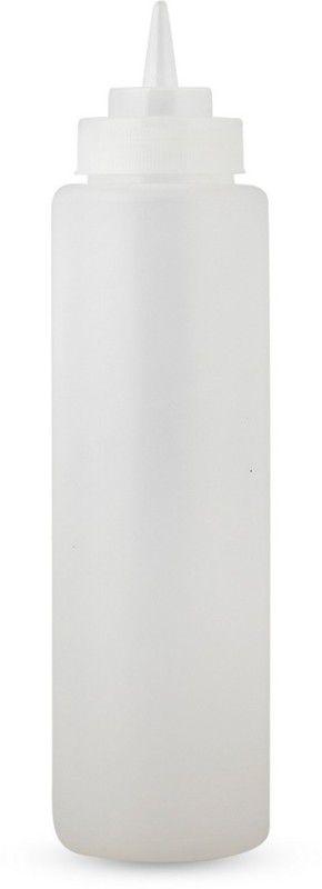 Yellow Bee BPA Free White Color 36 Oz (1062 ML) Squeeze Bottle - Pack of 6 1062 ml Bottle  (Pack of 6, White, Plastic)