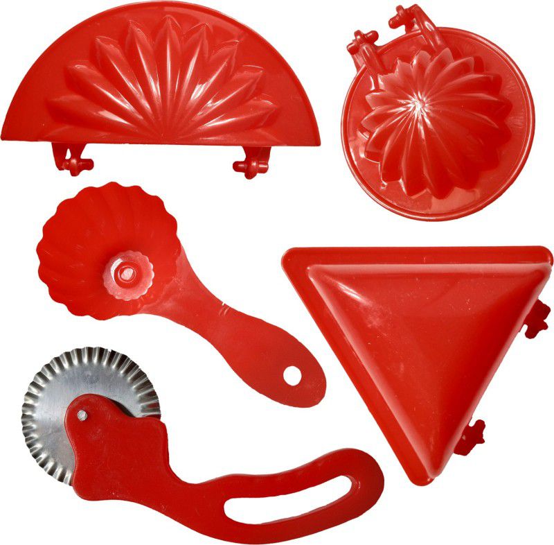 Vaishnavi Enterprises Dumpling Press  (Plastic, Steel Red)