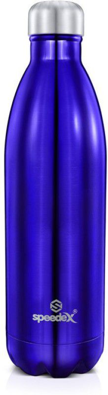 SPEEDEX Flip Lid Flask, Water Bottle for Office Indoor 1000 ml Flask  (Pack of 1, Blue, Steel)