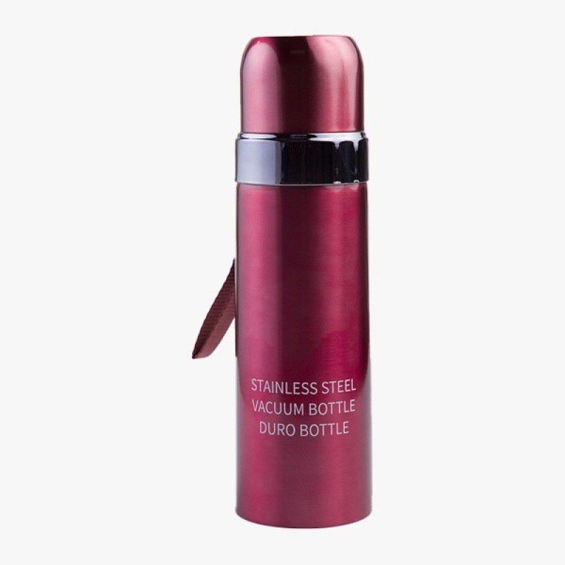 Innovegic Premium Stainless Steel Double Wall Vacuum Insulated 750 ml Bottle  (Pack of 1, Red, Steel)