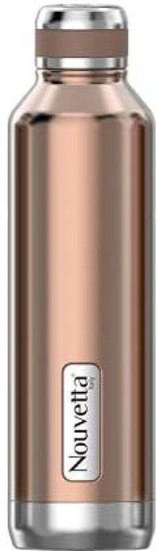 Nouvetta VACU FLASK BOTTLE 1000 ml Flask  (Pack of 1, Copper, Steel)