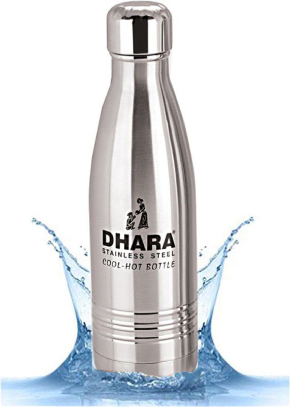 KUBER INDUSTRIES Dhara Stainless Steel Water Bottle For Hot & Cold Water (2200ml)-DHARA83 2200 ml Flask  (Pack of 1, Silver, Steel)