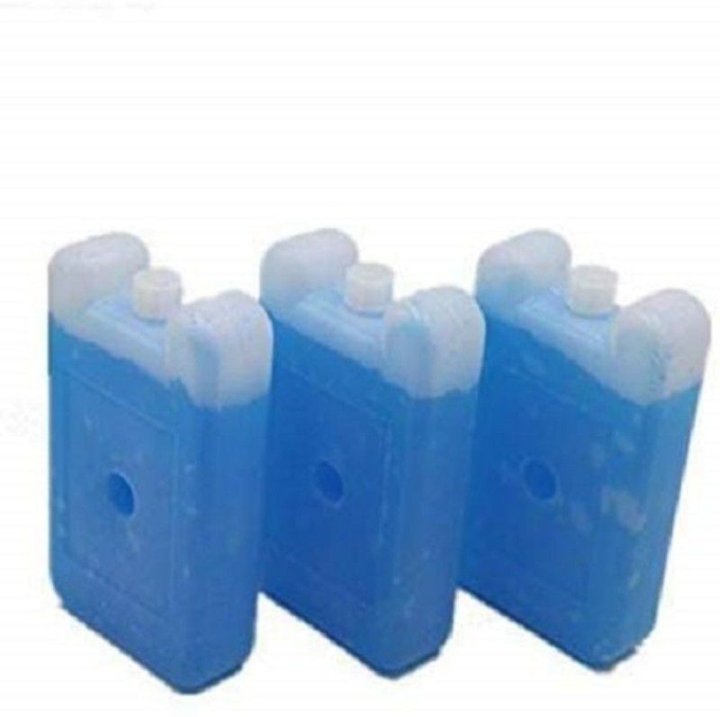 HARIKRUPEX 0.4 L Plastic Reusable Long Lasting Freezer Ice Blocks Ice Bucket  (Blue)