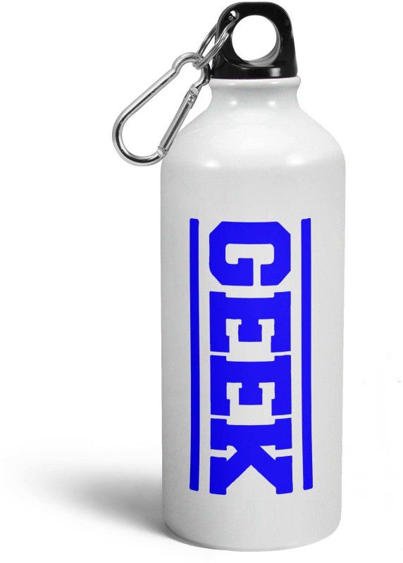 FLYBOX Geek 600 ml Bottle  (Pack of 1, White, Aluminium)