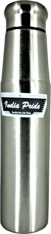India Pride Stainless Steel Freeze Water Bottle Size 750 ml Best Alternate of Plastic Bottles 750 ml Bottle  (Pack of 1, Steel/Chrome, Steel)