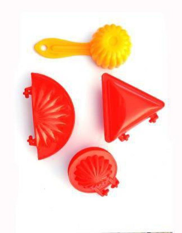 smartclick Dumpling Press  (Plastic Red)
