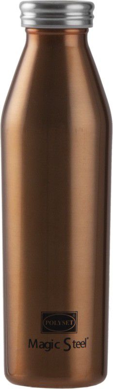 POLYSET Astro Vacuum Insulated Steel Bottle 500 ml Bottle  (Pack of 1, Copper, Steel)