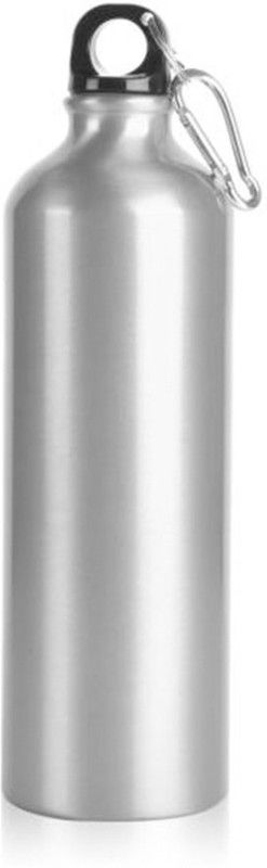 Honeybun Single Walled Stainless Steel Fridge Water Bottle 750 ml Bottle  (Pack of 1, Steel/Chrome, Plastic)