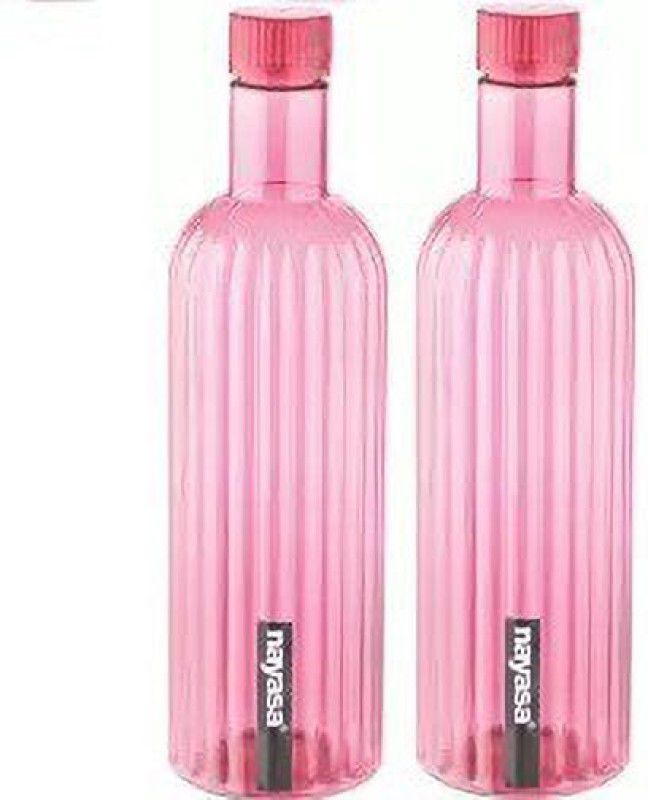 NAYASA BONO Pink 1000 ml Bottle  (Pack of 2, Pink, Plastic)