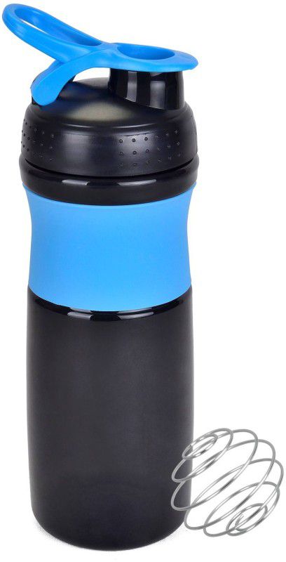 Renberg 760 ml Plastic Cocktail Shaker  (Blue, Black)