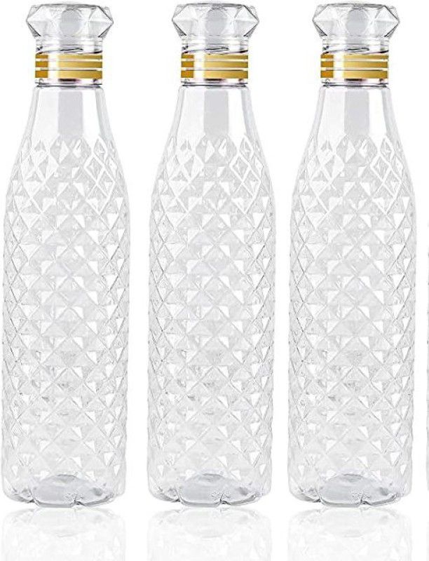 Vishaurya daimond cap Bottle 1000 ml Bottle  (Pack of 3, White, Plastic)