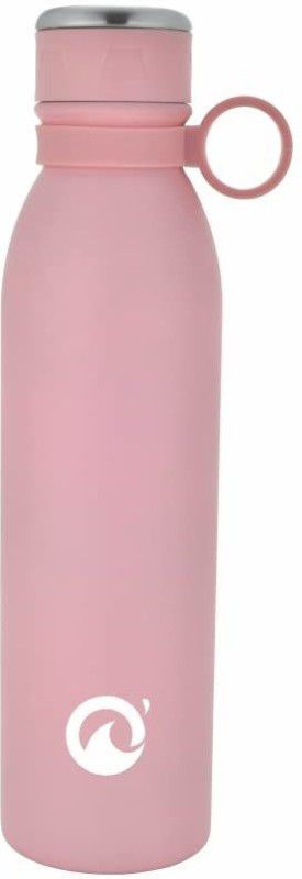 Nature Fresh Obouteille Stainless Steel Vacuum Insulated Bottle - Soothing Pink 750 ml Bottle  (Pack of 1, Pink, Steel)