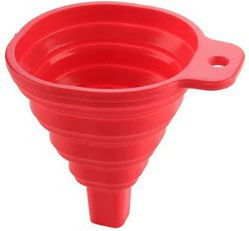 Trends Of Era Funnel Silicone Funnel  (Red, Pack of 2)