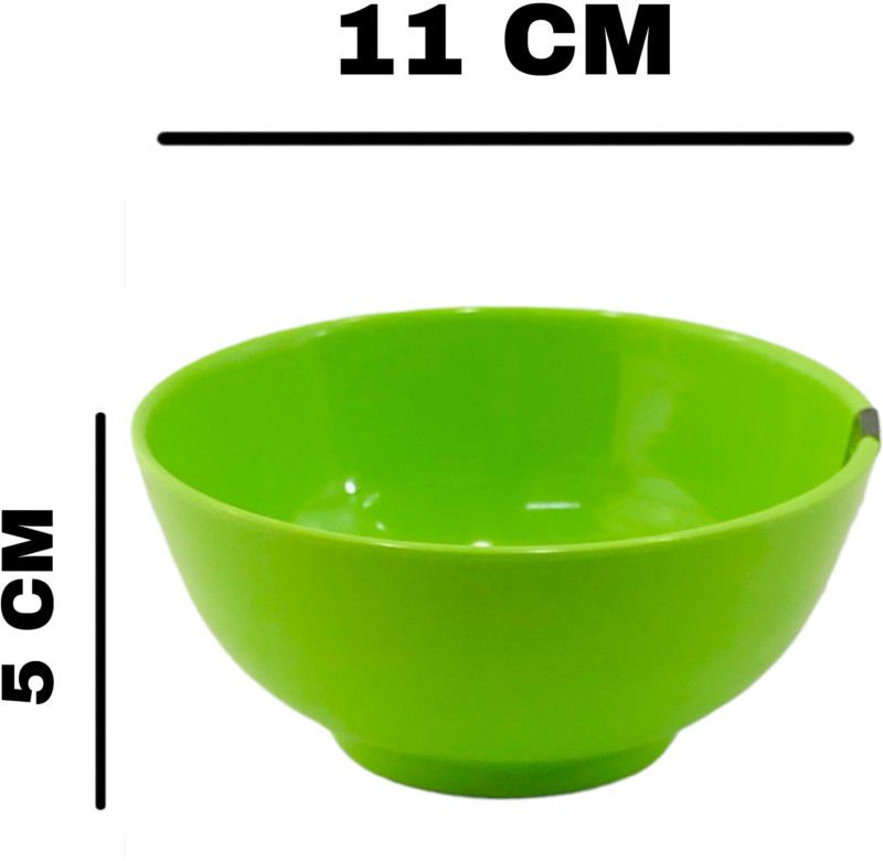 Melamine Soup Bowl  (Green, Pack of 1)