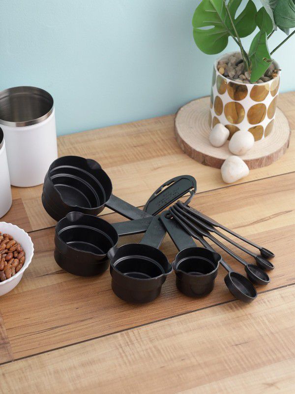 Abode Abode_Cup_Spoon_Black_SF10 Measuring Cup Set  (250 ml)