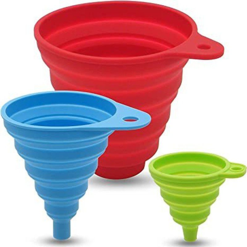 BBFAS Silicone Funnel  (Multicolor, Pack of 1)