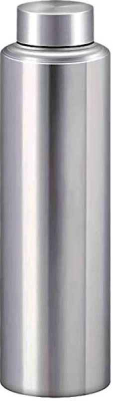 ATROCK Water Bottle 1Litre Stainless Steel For Fridge, School Office, Gym, Travel Set 1 1000 ml Bottle  (Pack of 1, Silver, Steel)