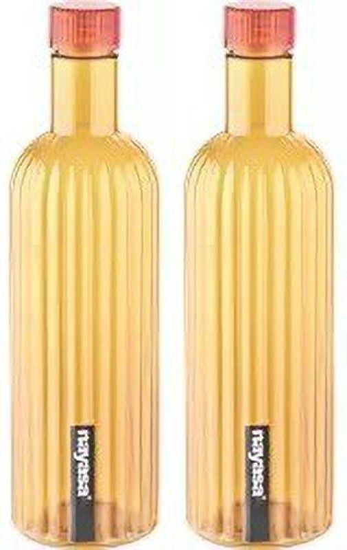 NAYASA BONO YELLOW 1000 ml Bottle  (Pack of 2, Yellow, Plastic)