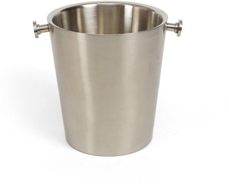 Home4U 1.5 L Steel Kylen Ice Bucket Ice Bucket  (Silver)