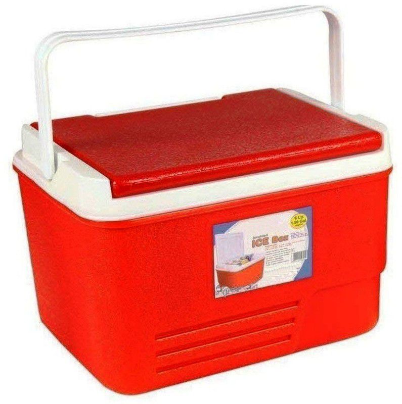 Randal 6 L Plastic Insulated Ice Cube Box _ ( 6 L _ Red ) Ice Bucket  (Red)