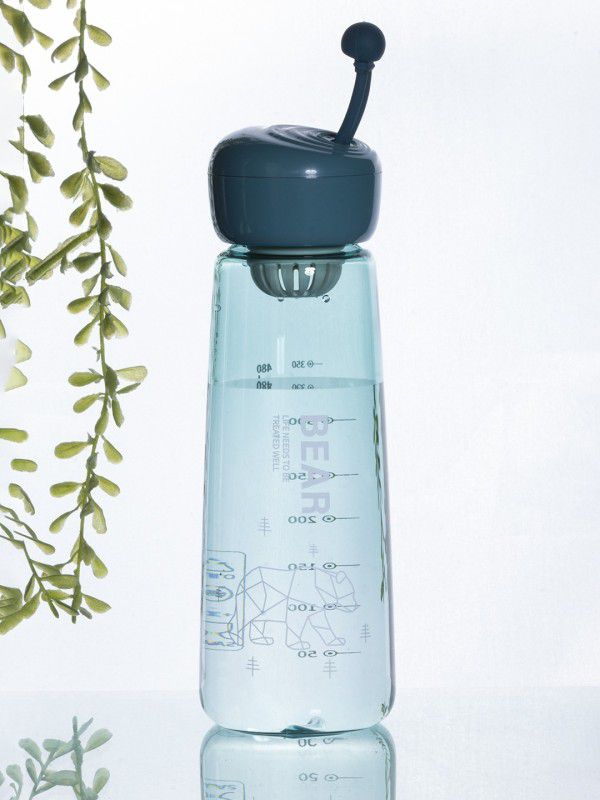MARKET 99 Water Bottle 480 Ml 480 ml Bottle  (Pack of 1, Green, Plastic)