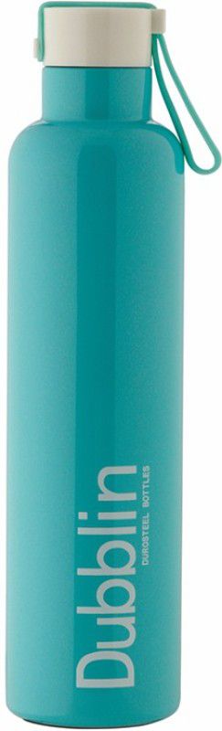 DUBBLIN Boom Double Wall Vacuum Insulated Water Bottle, Keeps Hot 12 Hrs, Cold 24 Hrs 900 ml Bottle  (Pack of 1, Green, Steel)