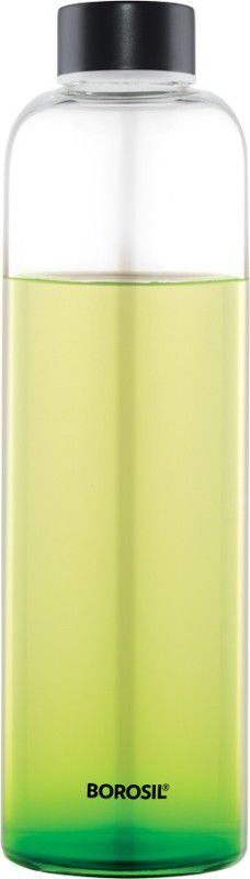 BOROSIL Crysto Slim Plain Glass Bottle; 1000 ml; Clear 1000 ml Bottle  (Pack of 1, Clear, Glass)