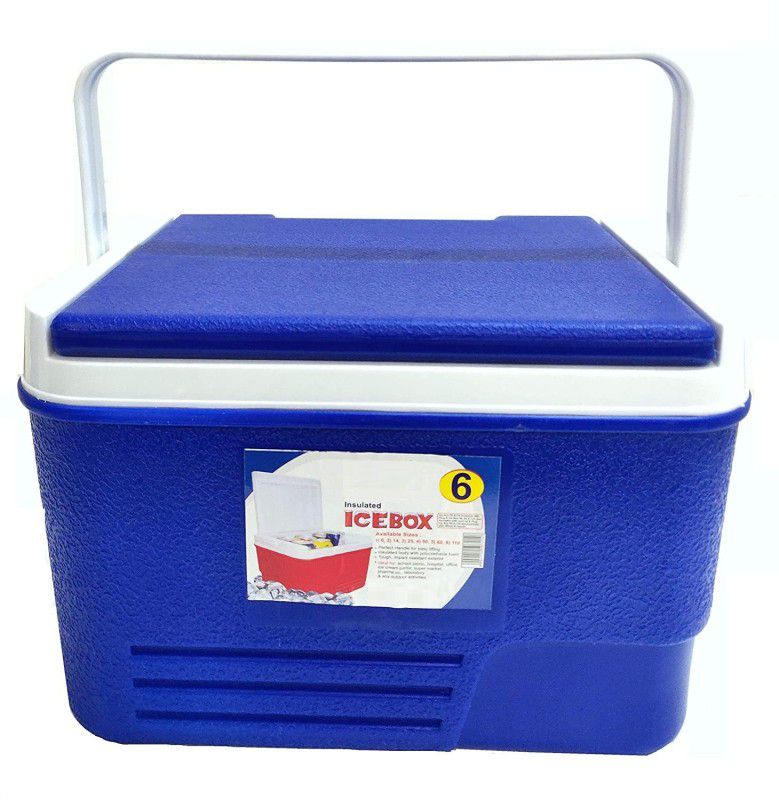 Randal 6 L Plastic Insulated Ice Cube Box _ ( 6 L _ Blue ) Ice Bucket  (Blue)