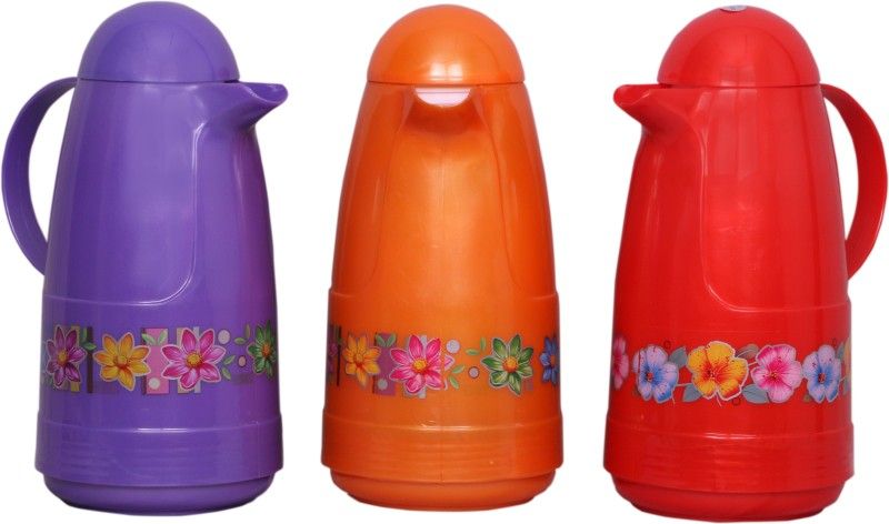 MAA BHAWANI PLAST CROMA 1250 (INSULATED FLASK) 1000 ml Flask  (Pack of 1, Multicolor, Plastic)