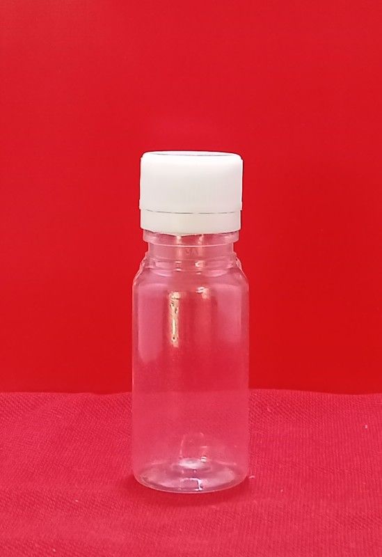 Shobhaniya 30 Pharma Bottle & Sealing Cap 30 ml Bottle  (Pack of 100, Clear, PET)