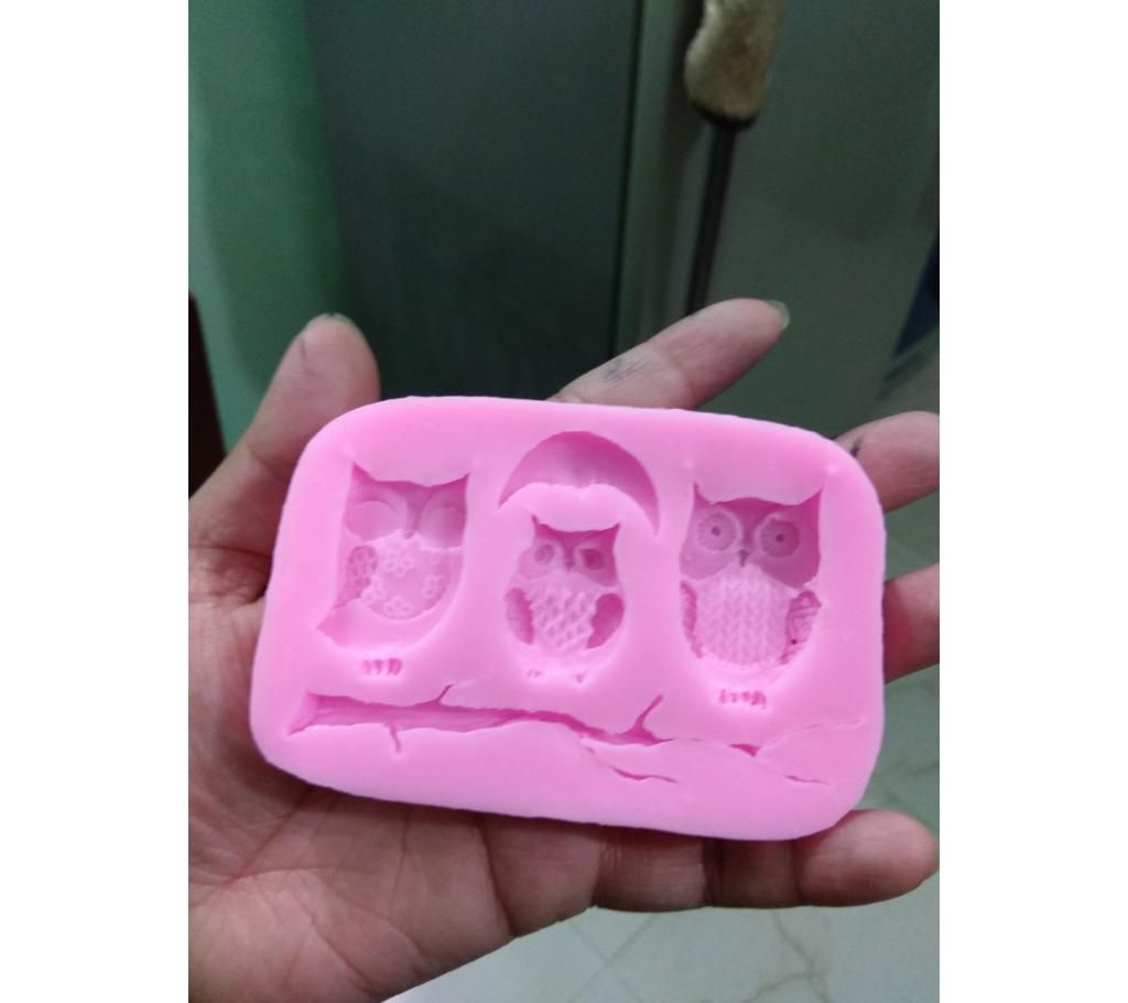 owl silicone mould