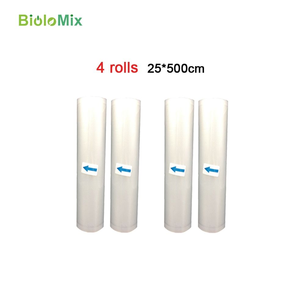 VACUUM SEALER ROLLS FOOD SAVE BAGS Vacuum Sealer Food Storage Bags Saran Wrap Kitchen Fresh Food Packaging 25CMx500CM