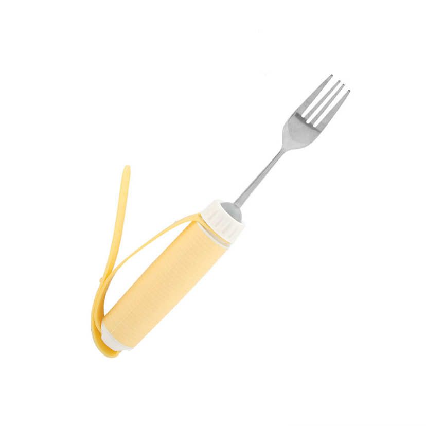 removable flexible rotating eating tablewares safe for the elder disability kids