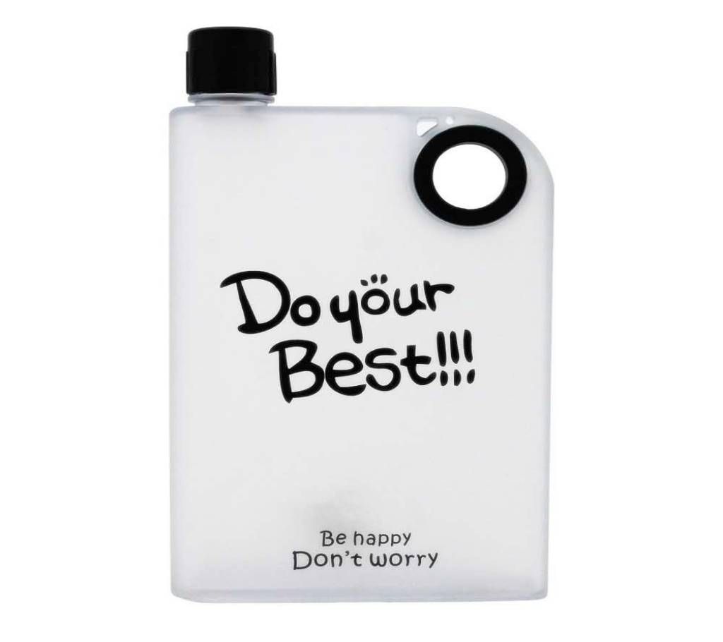 Notebook Portable Water Bottle