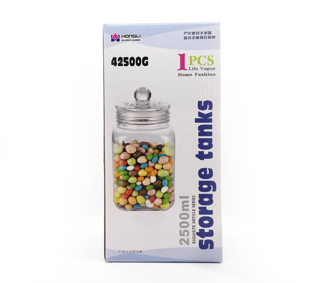 Glass ware storage jar