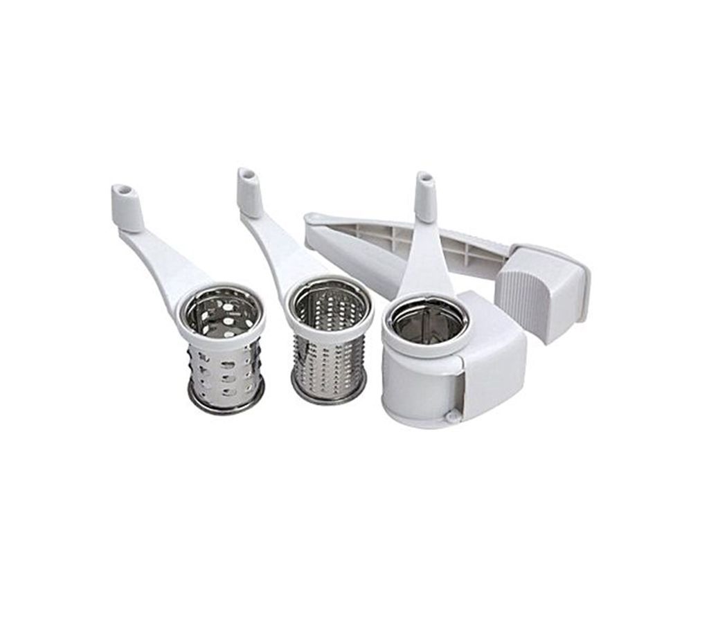 3 in 1 Fackelmann Vegetable Cutter - White and Silver