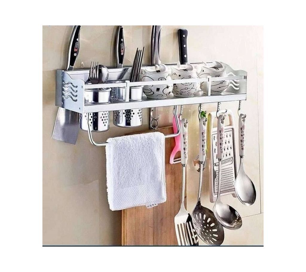New Design Advanced Utensils Aluminum Storage Rack Organizer