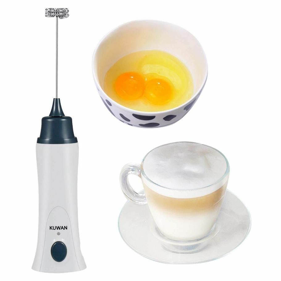 Rechargeable Electric Powered Coffee Milk Mixer Stirrer Frother Egg