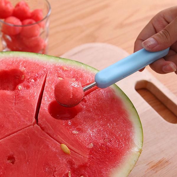 Melon Scoonps Ballers Slicer Peelers+spoon 2pcs/set