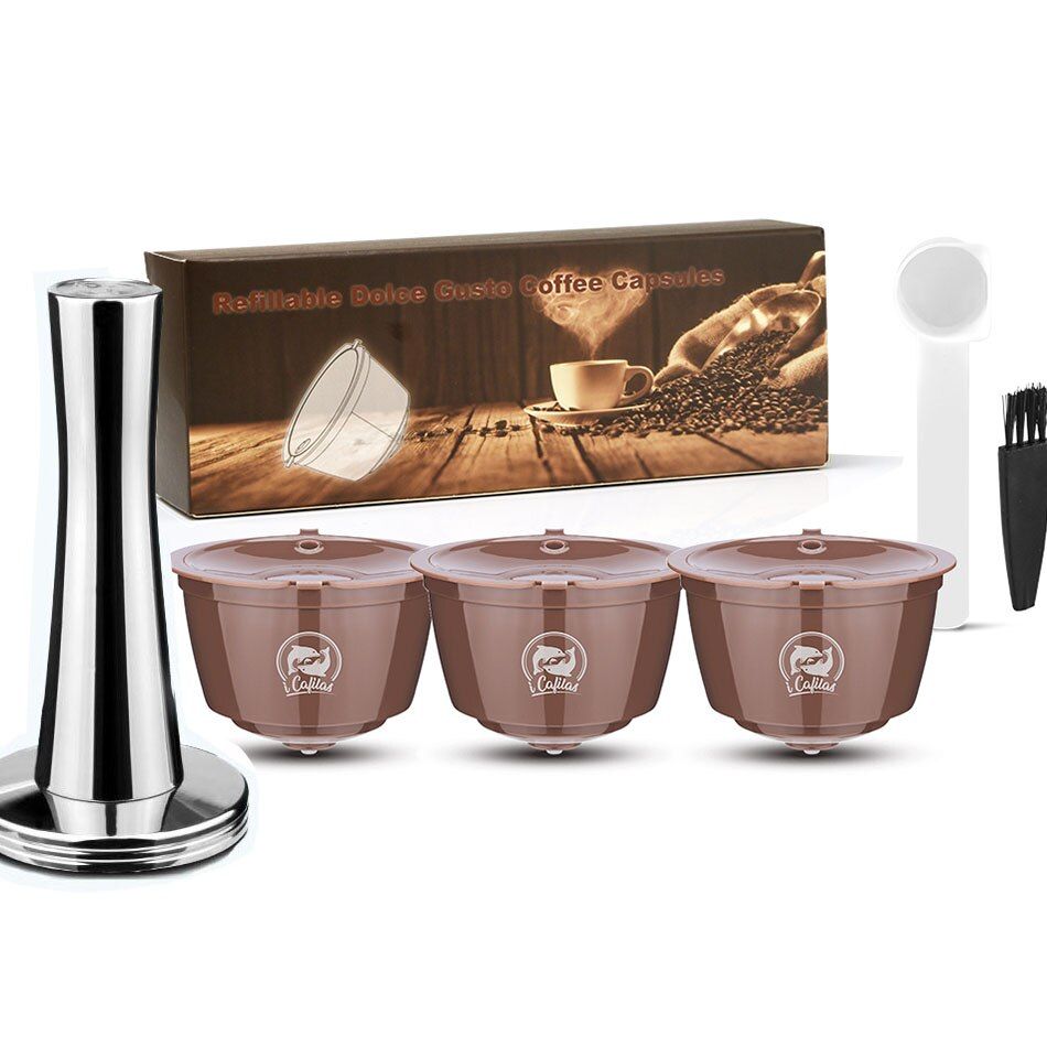 ICafilas Upgrade Version  Coffee Filters Capsulas Dolce Gusto Capsule Reu cafeteira For Dolci Machine