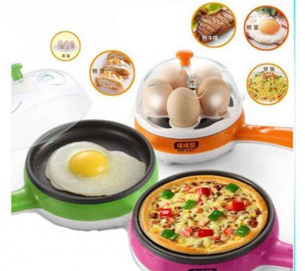 MULTI FUNCTIONAL EGG BOILER AND FRY PAN
