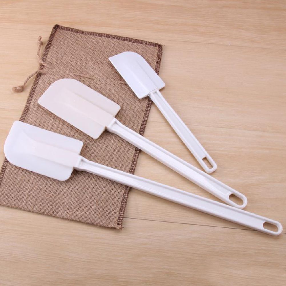 Plastic Cake Fondant Baking Scraper Flat Blade Spatula Cookie Decorating Tool