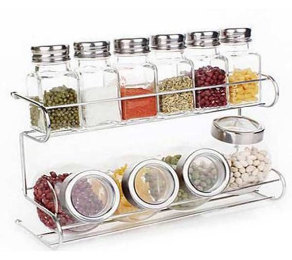 10 Pcs kitchen Spice storage Jar