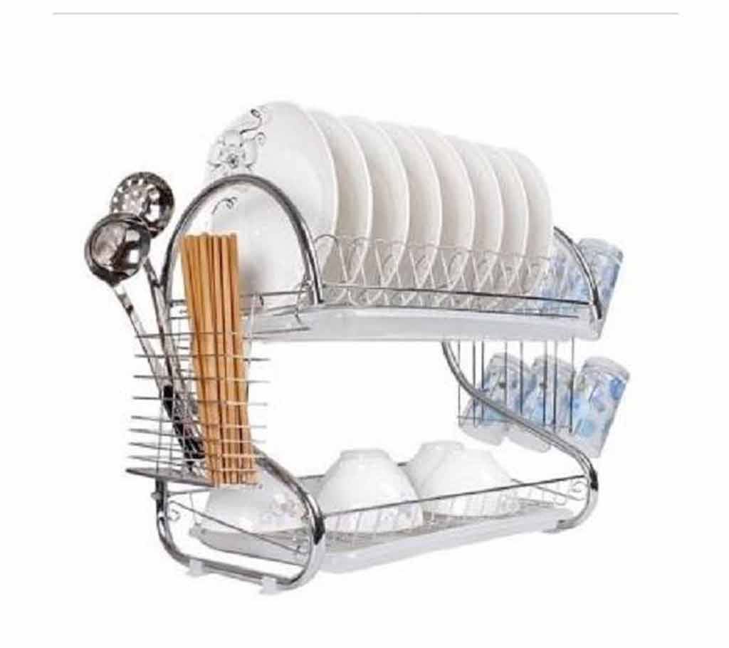2 Layer  Dish Drain Racks