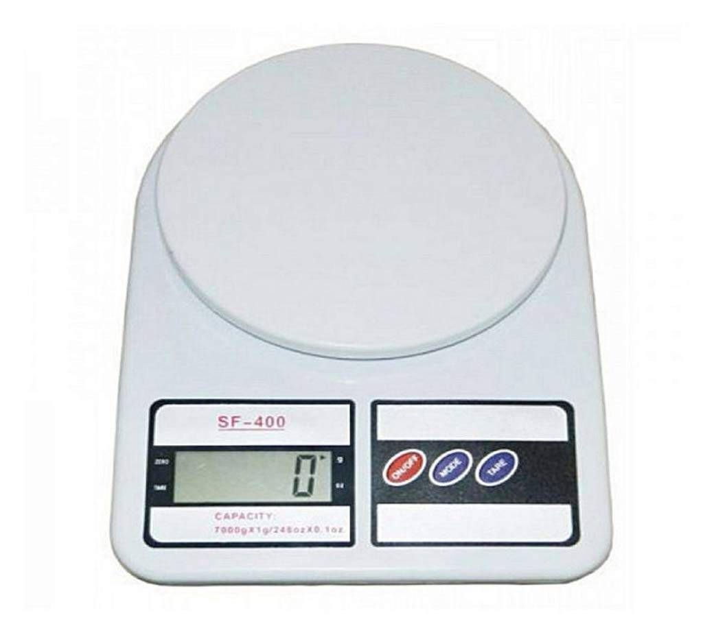 Portable Digital Kitchen Scale - Silver